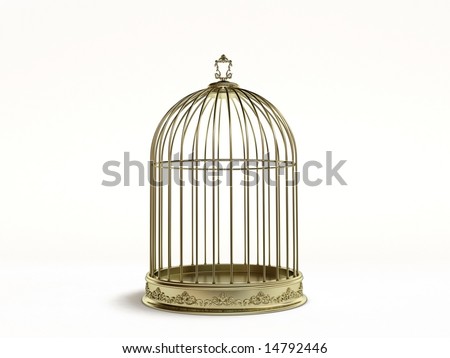 Golden Cage Stock Photo 14792446 : Shutterstock