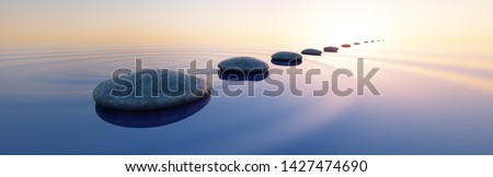 Similar – Image, Stock Photo Water Meditation