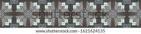 Aztec Print. Dark ornament. Native american. Peninsula Seamless Tie Dye Batik. Watercolor Print. Brushed Graffiti. Souvenir shop. African Dirty Art Painting. Crumbled texture.