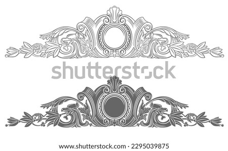 Similar – Image, Stock Photo pediment