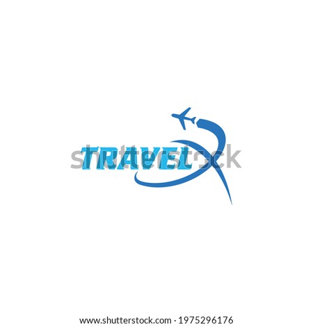 Travel modern logo design, Letter X symbol, plant illustration.