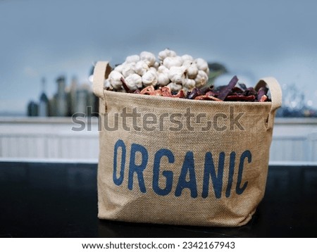 Similar – Image, Stock Photo Baskets with dried spices on marketplace