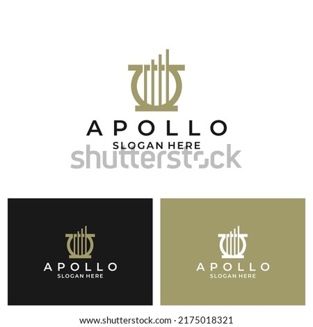 Simple Apollo Music Logo Design