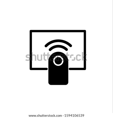 Remote control icon. Vector illustration.