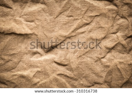 Old brown cloth background