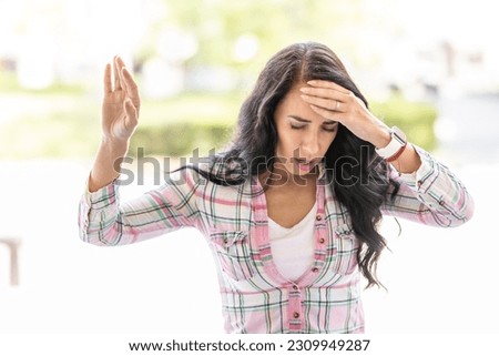 Similar – Image, Stock Photo A young woman strokes a Scottish highland cow with super hairstyle. So the cow has the great hairstyle. You can’t see it on the young woman. But it was great.