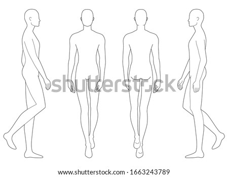 Body Template Drawing At Getdrawings Free Download