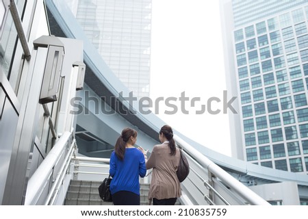 Women who walk the stairs