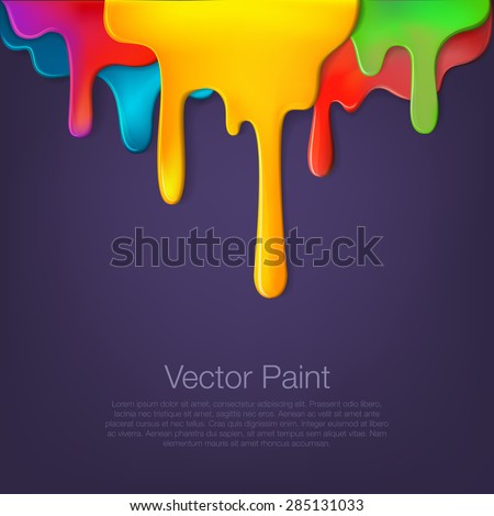 Free Vector Paint Drips Illustrator | 123Freevectors