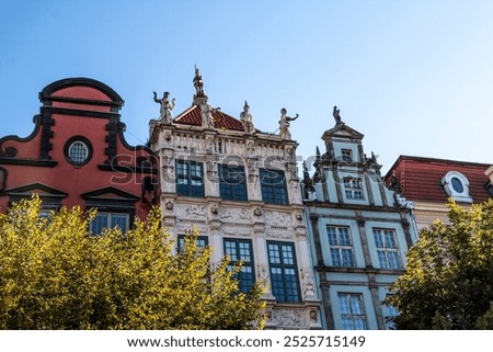 Similar – Foto Bild Dlugi Targ and the Golden Gate | Gdansk | Poland