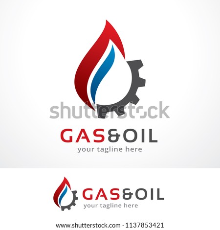 Gas and Oil Logo Template Design, Symbol, Icon
