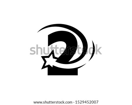 Number 2 logo or symbol template design