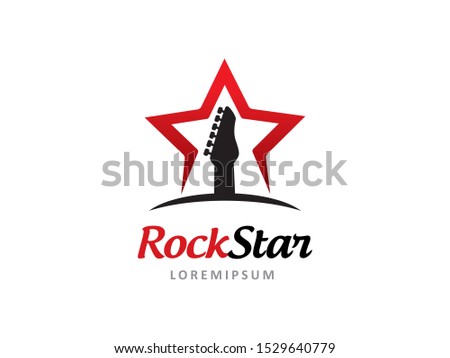 Rockstar logo symbol or icon template