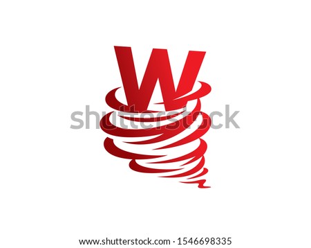 W Letter logo or symbol template design