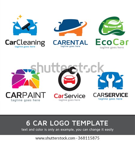 Car Logo Template Design Vector