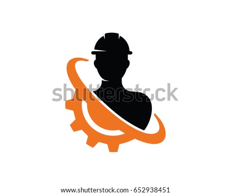 Engineer Logo Template Design Vector, Emblem, Design Concept, Creative Symbol, Icon