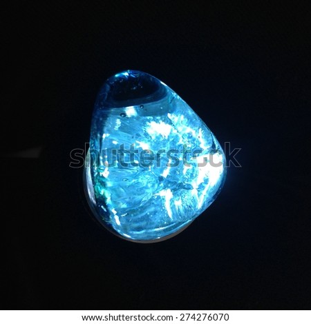 Stone, Blue Stone, Blue light, glomy Stone, Blue glowing, glowing, Glitter ball, glowing Lights, glowing Blue light, light Ball, Shiny Stone, Shiny ball