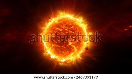Similar – Image, Stock Photo Corona Planet corona