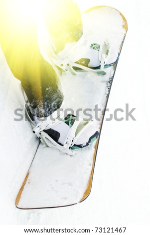 Sports  winter  feet   sportsman