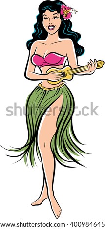 Speaking, opinion, Vintage hawaiian hula girl art with you Congratulate, very Vintage hawaiian hula girl art