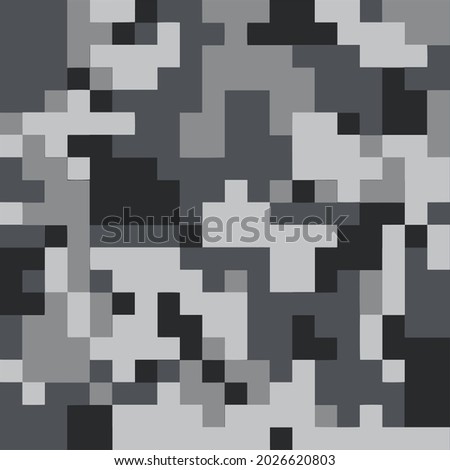 Digital Sorrow Spirit Dark blue gray black spotted Skin Camo Pattern Snake Gear Camouflage Metal Solid 3 8bit Pixel Art