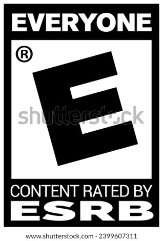 E Everyone M Mature Rating Logo Icon Sign Symbol Emblem Badge Transparent No Background Vector EPS PNG Clip Art