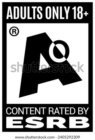 Ao Adults Only eC Early Childhood T Teen E Everyone +10 up M Mature Rating Logo Icon Sign Symbol Emblem Badge Transparent No Background Vector EPS PNG Clip Art
