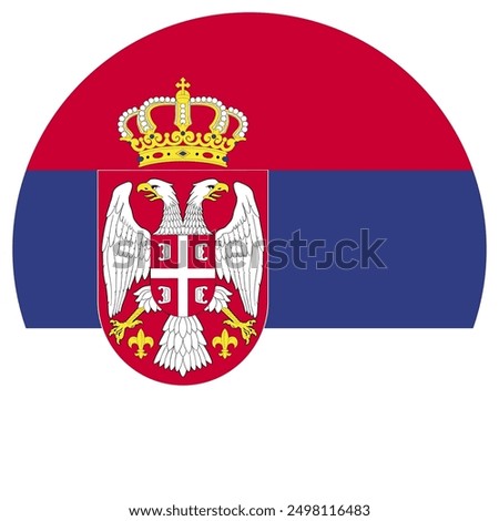 Serbia Serbian Romania Slovenia Denmark Danish English England Saint George's Cross Set Circular Circle Euros Flag Icon Logo Vector EPS PNG Transparent No Background Clip Art