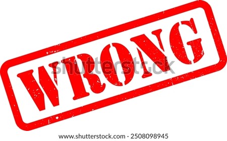 Red Blue Wrong Terminated Disgrace Cancelled Cancel Culture Rubber Stamp Grunge Texture Sign Signage Label Badge Sticker Vector EPS PNG Transparent No Background Clip Art Vector EPS PNG