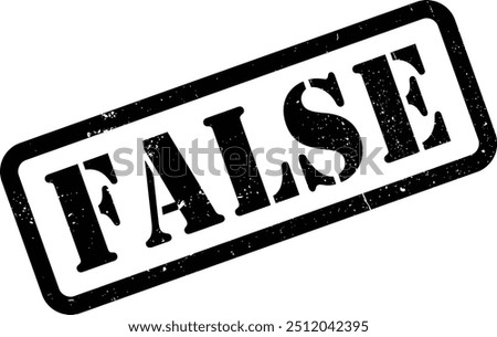 Red False Wrong Lies Terminated Disgrace Cancelled Cancel Culture Rubber Stamp Grunge Texture Sign Signage Label Badge Sticker Vector EPS PNG Transparent No Background Clip Art Vector EPS PNG 