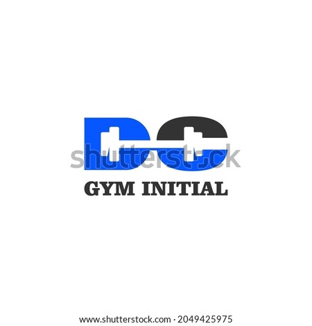 modern gym and fitness logo design