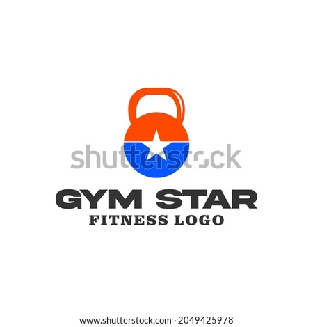 modern gym and fitness logo design