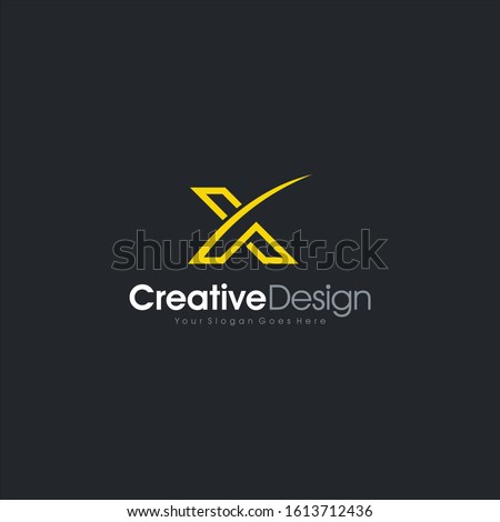 X Letter vector Logo Template Illustration Design. Vector EPS 10.letter symbol business company vector icon