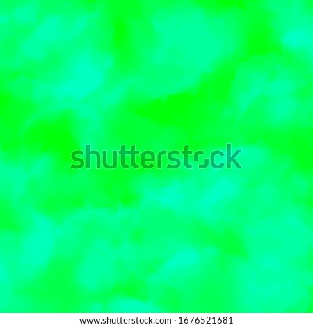 Drawing, illustration of a light blue and green fuzzy background. With different bluish tones. Fluorine. Diffuse, stained. texture. Plot. EPS 8 format vector