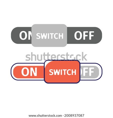 On Off Switch Button for your icon or design
