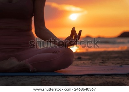 Similar – Image, Stock Photo Beautiful female on sea background