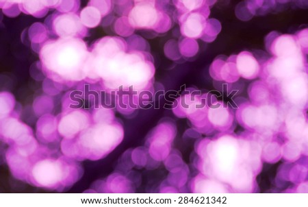 Defocused purple lights background photo