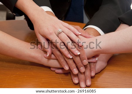 Team Member Hands