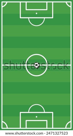 Green Football Sport Field Vector