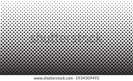 Rhombus Halftone Background Vector Abstract Geometric Technology