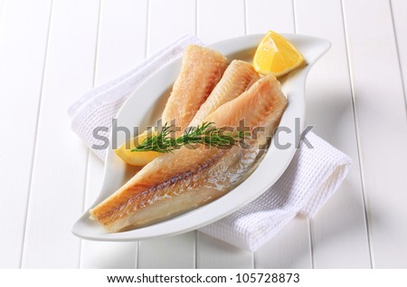 White fish fillets