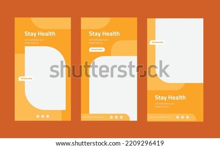 Medical Social Media Post Template, Editable Healthcare Social Media Banner Template. Social media post design free vector. Anyone can use This Design Easily,Banner,Poster,Instagram story	