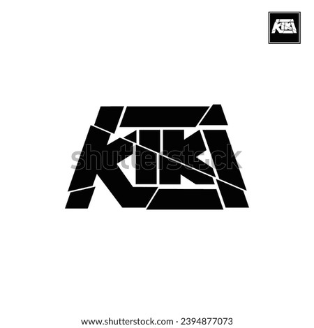 Letter KIKI Logo Design Template