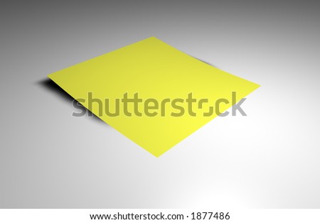 Post it on a light background