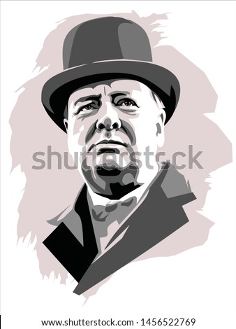 Winston Churchill Vector Image | Download Free Vector Art | Free-Vectors