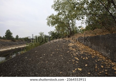 Similar – Image, Stock Photo Channels Fence Gate Meadow