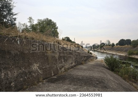 Similar – Image, Stock Photo Channels Fence Gate Meadow