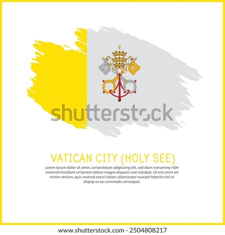 a poster with the word Vatican-City-(Holy-See) be  on it