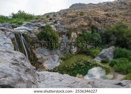 Similar – Foto Bild Wasserfall Umwelt Natur