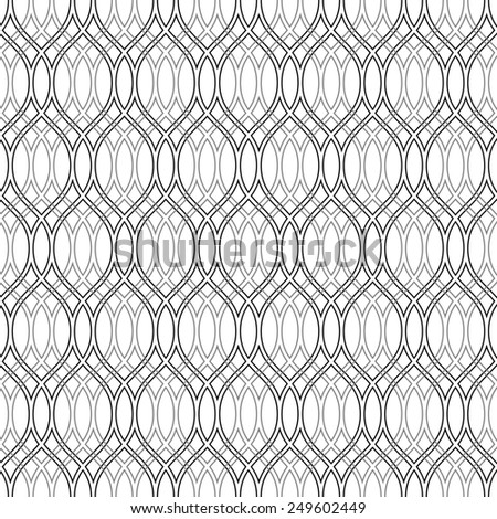 Geometric pattern. Seamless  texture for backgrounds. Black, gray and white colors
